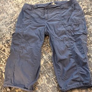 Women’s Navy Blue Cargo Shorts